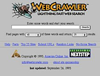 El primer buscador web