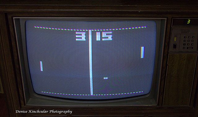 Televisor compatible con sistema de video y videojuegos