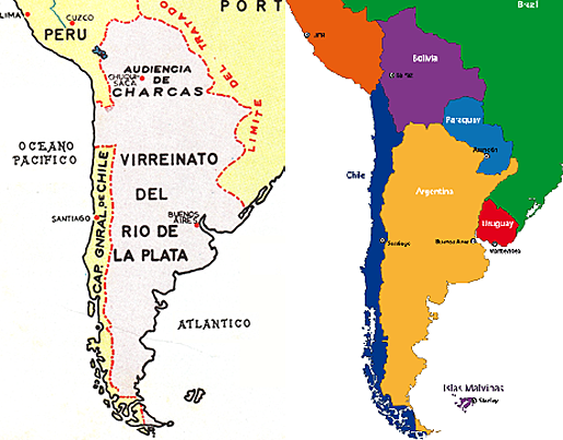 Independencia del Virreinato del Rio de la Plata