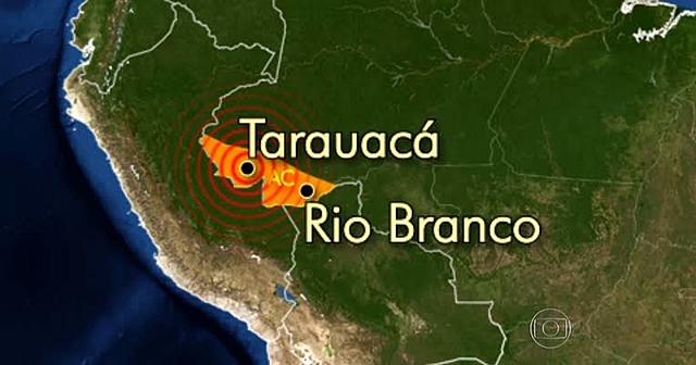 Tremor na Amazonas 2003