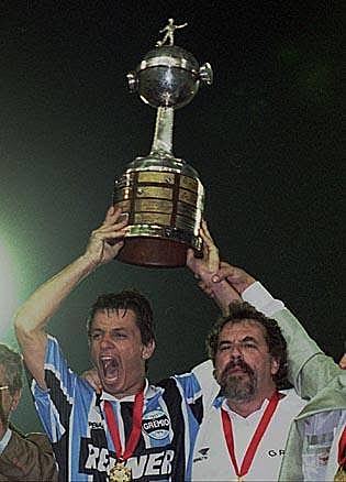 Grêmio é campeão da Libertadores.