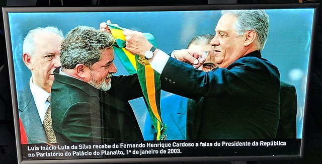 Lula vira Presidente da Republica Federativa do Brasil 2003
