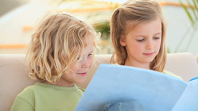 Teaching my little brother how to read