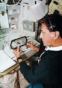 First Newts in Space