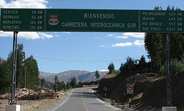 Carretera Interoceánica Sur y Norte