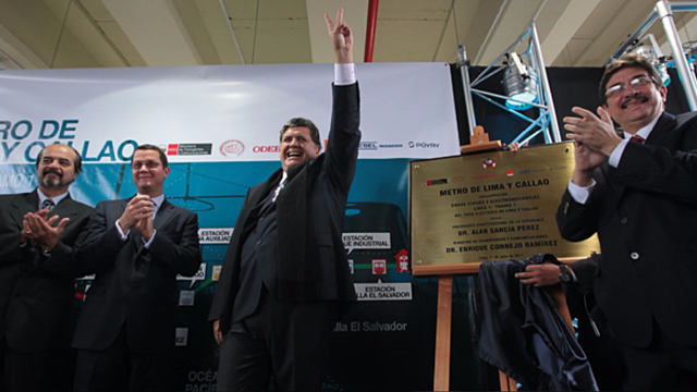 Línea uno del Metro de Lima