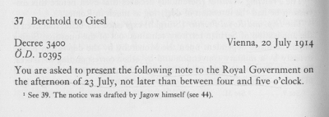 Austria-Hungary Ultimatum