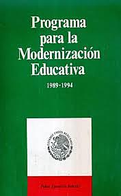 El Programa de  Modernización  de la Educación 1989-1994