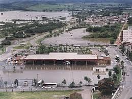 Enchente em Minas Gerais.