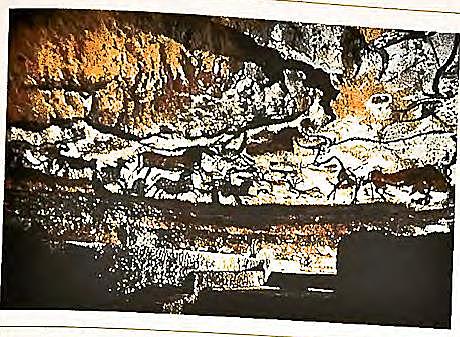 Los primitivos africanos y europeos dejaron pinturas en cuevas