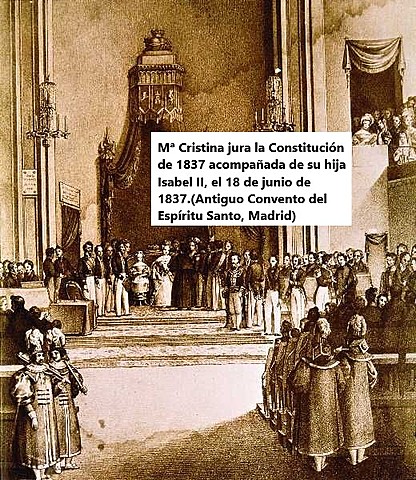 Regencia de Mª Cristina de Borbón