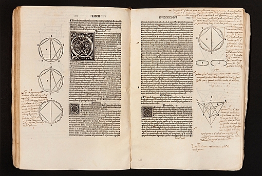 L. Pacioli: "Euclidis Megarensis … opera a Campano interprete fidelissimo tralata…"