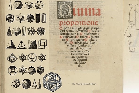 L. Pacioli: Divina Proportione": il trattato sulle applicazioni della sezione aurea