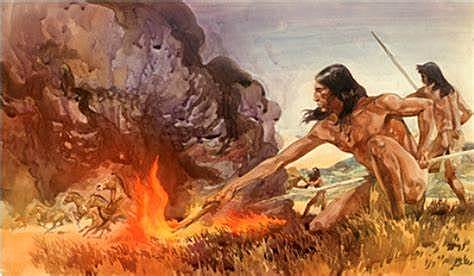 the discovery of the fire