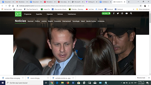 Andrés Felipe Arias y la AIS.