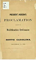South Carolina passes Ordinance of Nullification