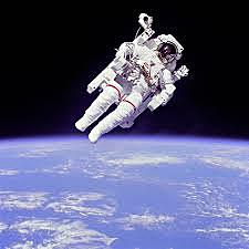 Bruce McCandless performs man's first untethered spacewalk