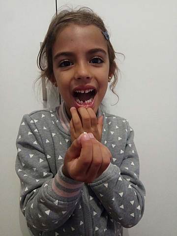 Se me cae mi primer diente