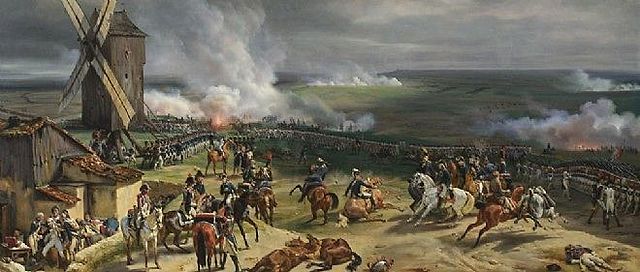 La bataille de Valmy