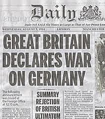(US)Britain declares war on Germany