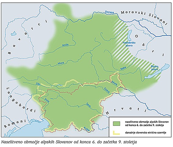 Naselitev Slovanov v Vzhodne Alpe
