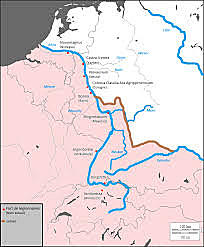 I Germani attraversano il Reno: crolla il limes renano