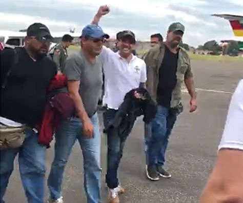 Camacho anuncia que volverá a La Paz las veces que sea necesario