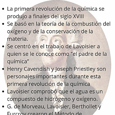 Timeline: Primera Revolución Química