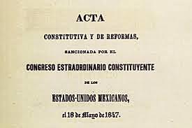 Acta Constitutiva 1847