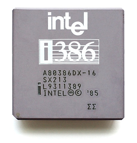 El Intel 80386