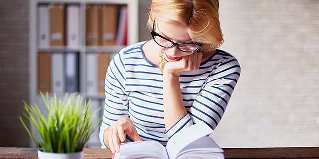 Mom was entranced with books