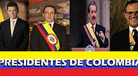 Timeline: presidentes de colombia