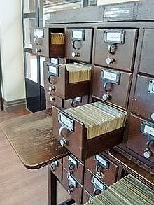 Primeros catálogos de tarjetas para el público