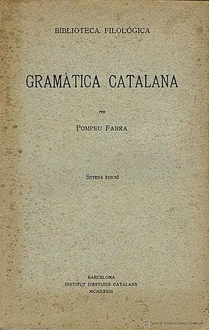Gramàtica catalana (Pompeu Fabra)