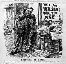 (EU/US)President Woodrow Wilson declares US policy of Neutrality