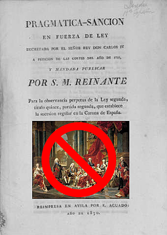 Promulgamiento de la Pragmática Sanción