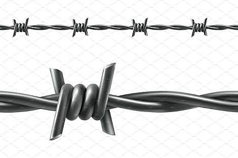 Se inventa el alambre de púas