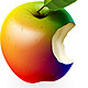 Bitten apple