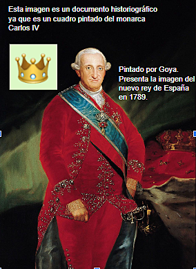 Carlos IV proclamado monarca