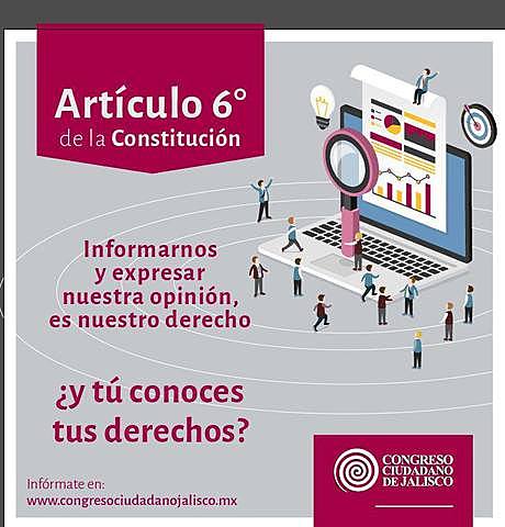 Articulo 6° Constitucional