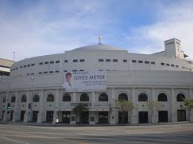 Promotional Activity at Angelus Temple