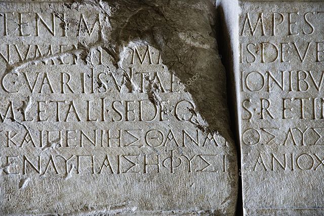 Escritos En Piedra Y Bronce