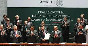 se promulgó la Ley General de Transparencia y Acceso a la Información Pública
