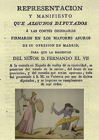Manifiesto de  los Persas