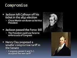 CONGRESS PASSES HENRY CLAY'S COMPROMISE TARIFF WITH JACKSON'S SUPPORT