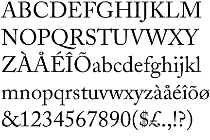 primeros tipos de letra redonda