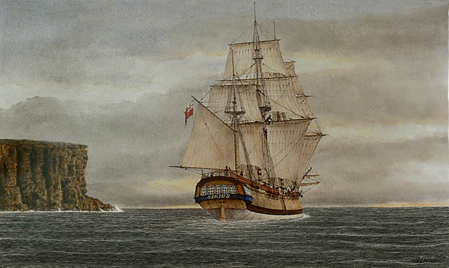 Transported to Sydney Cove