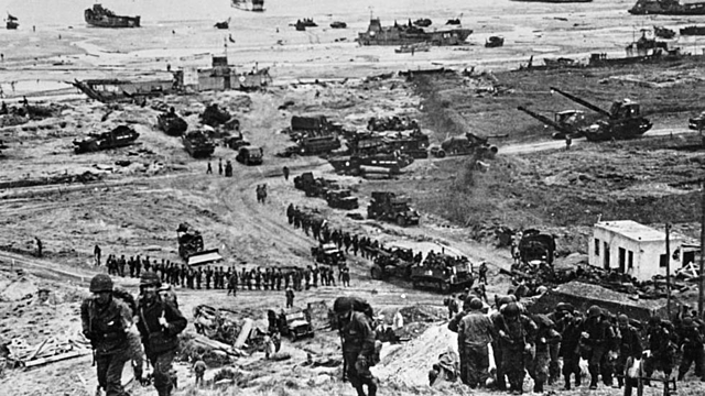 The battle of d-day