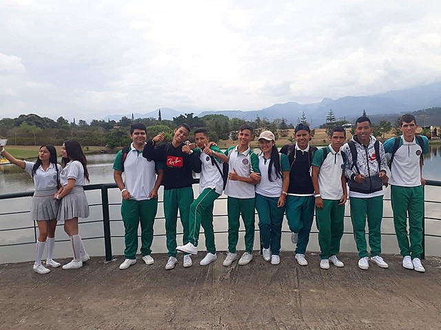 the walk in from school