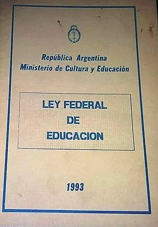 Ley Federal de Educación 24.195